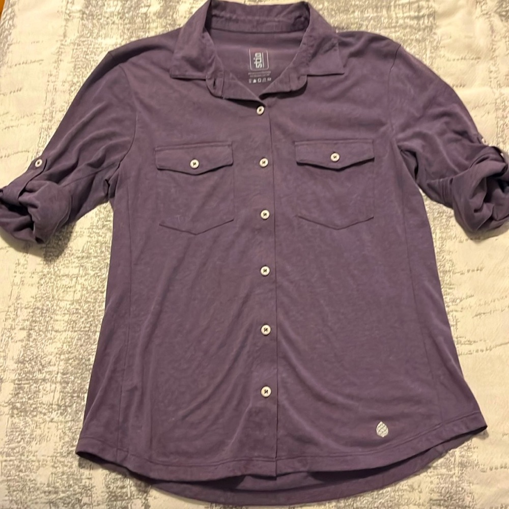Stio Divide Button Up Shirt, NWOT